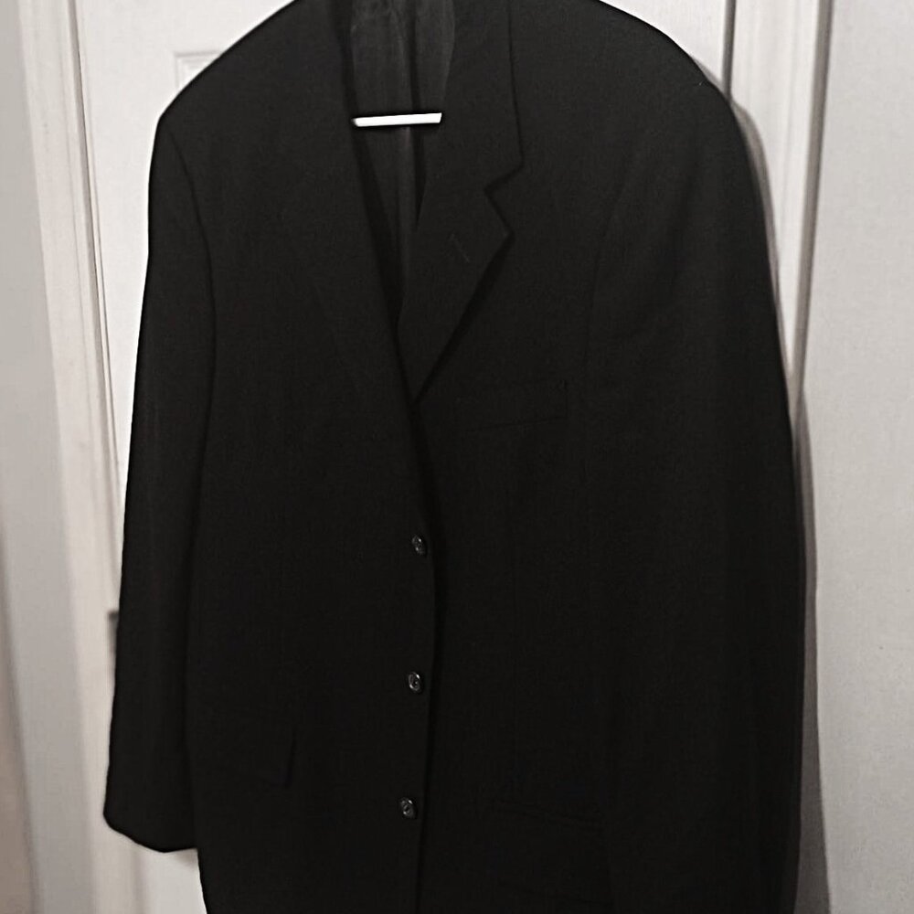 Joseph A. Bank  Men Black 3 Button Blazer Only   42R